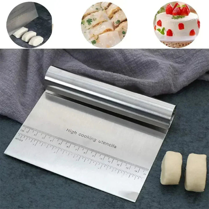 Stainless Steel Cake Slicer, Dough Cutter, Pastry Spatula, Baking Tool | Stornfield