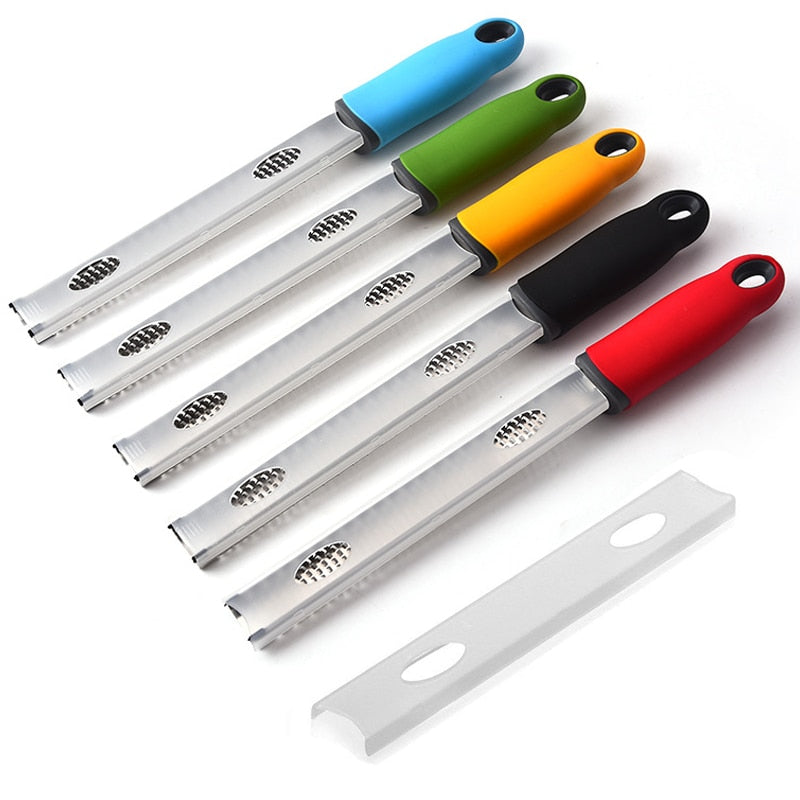 Stainless Steel Cheese Grater and Lemon Zester with Protect Cover | Stornfield