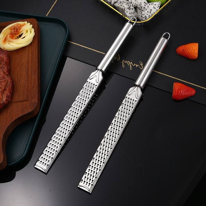 Stainless Steel Cheese Grater and Lemon Zester with Protect Cover | Stornfield