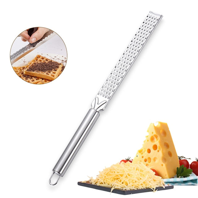 Stainless Steel Cheese Grater and Lemon Zester with Protect Cover | Stornfield
