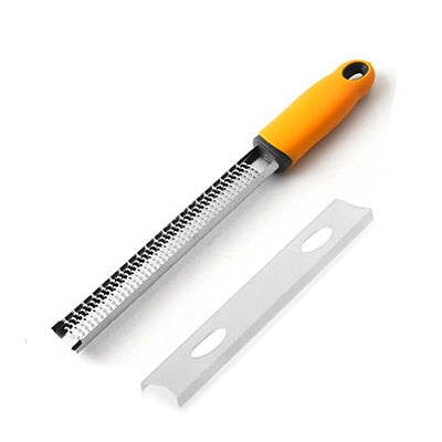 Stainless Steel Cheese Grater and Lemon Zester with Protect Cover | Stornfield