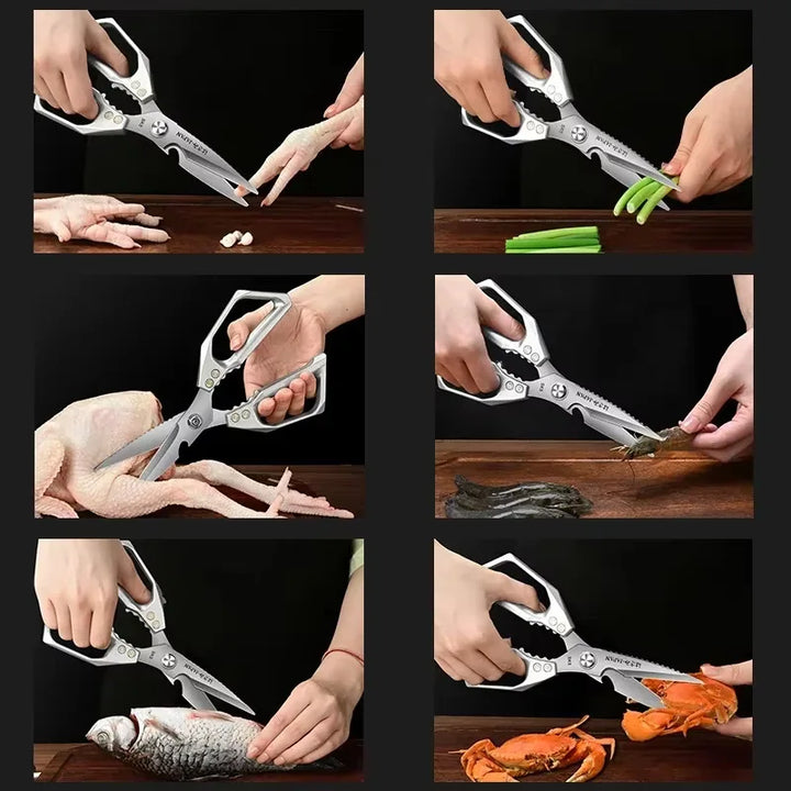 Stainless Steel Chicken Bone Scissors Multifunctional Kitchen Shears | Stornfield