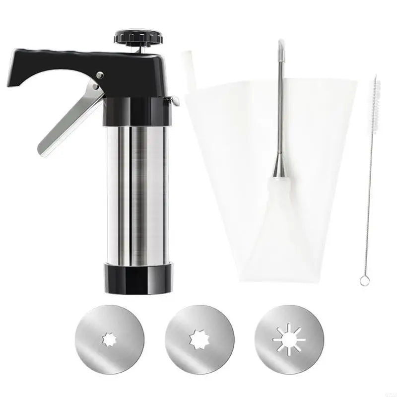 Stainless Steel Cookie Press for Churros and Cake Decorating Tool | Stornfield