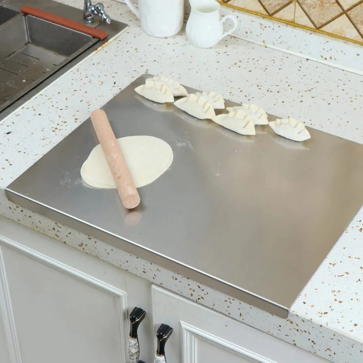 Stainless Steel Cutting Board with Edge Multifunction Cutting Board | Stornfield