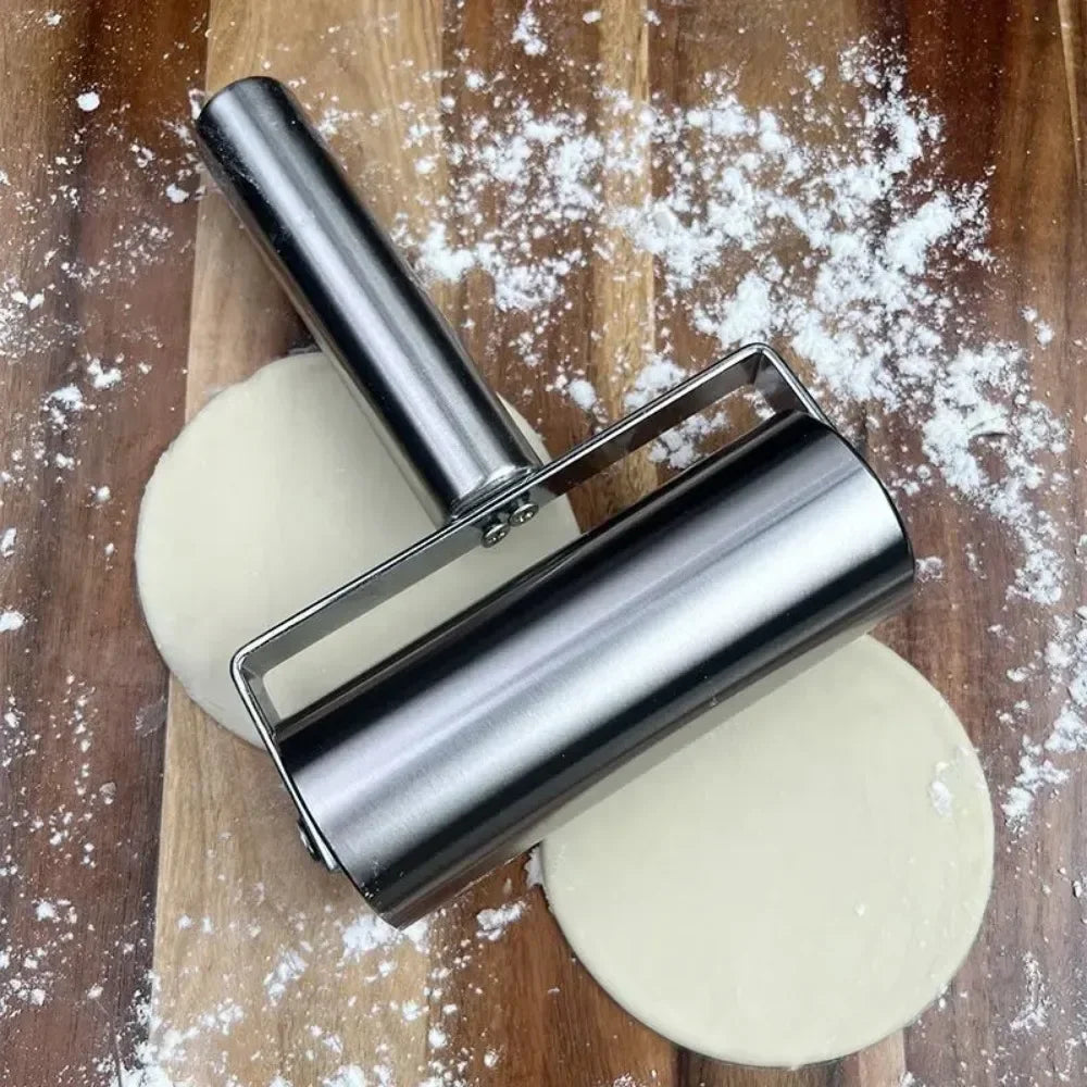 Stainless Steel Pastry Wheel Non-Stick Rolling Pin Home Baking Tools | Stornfield