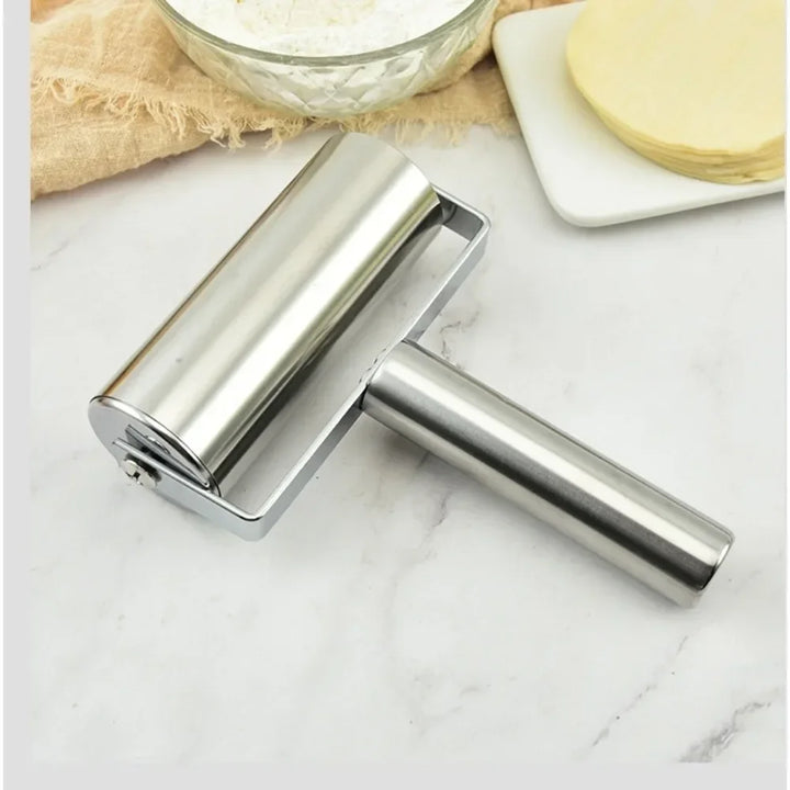 Stainless Steel Pastry Wheel Non-Stick Rolling Pin Home Baking Tools | Stornfield