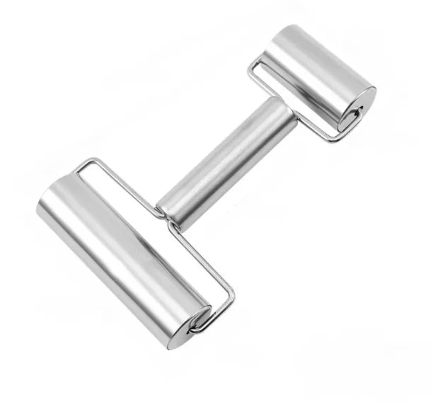 Stainless Steel Pastry Wheel Non-Stick Rolling Pin Home Baking Tools | Stornfield