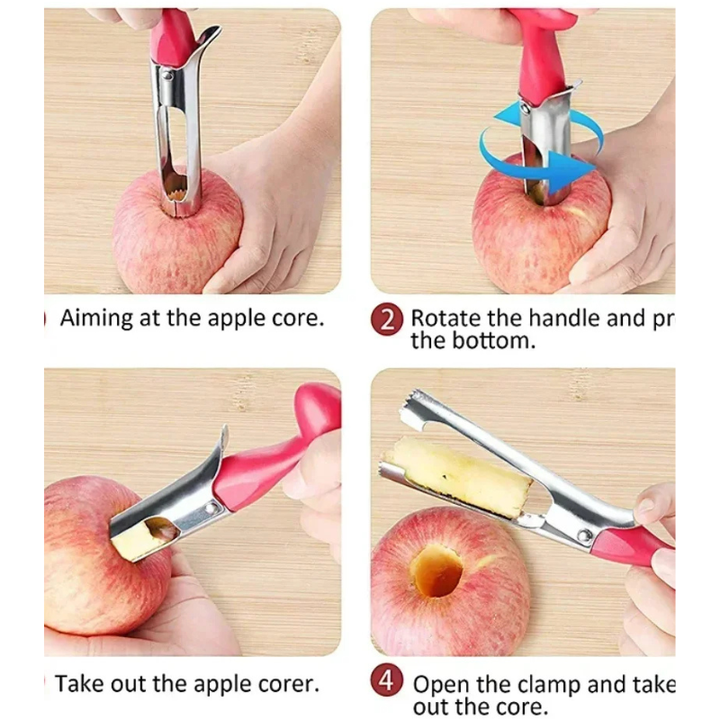 Stainless Steel Fruit Seed Remover Tool Premium Apple Corer Remover | Stornfield