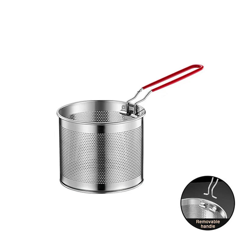 Stainless Steel Frying Basket Mesh Strainer Sieve | Stornfield