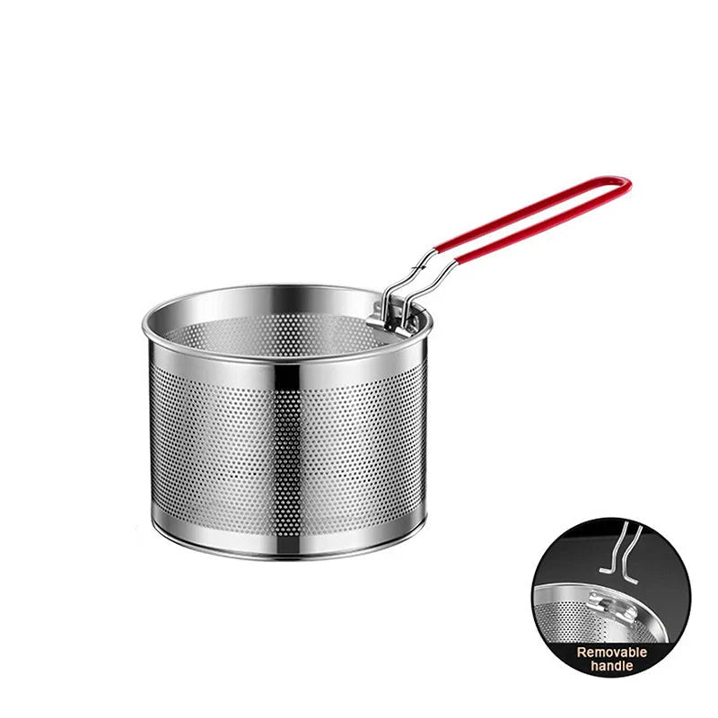 Stainless Steel Frying Basket Mesh Strainer Sieve | Stornfield