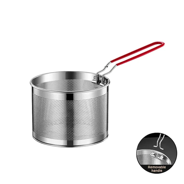 Stainless Steel Frying Basket Mesh Strainer Sieve | Stornfield
