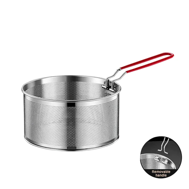 Stainless Steel Frying Basket Mesh Strainer Sieve | Stornfield