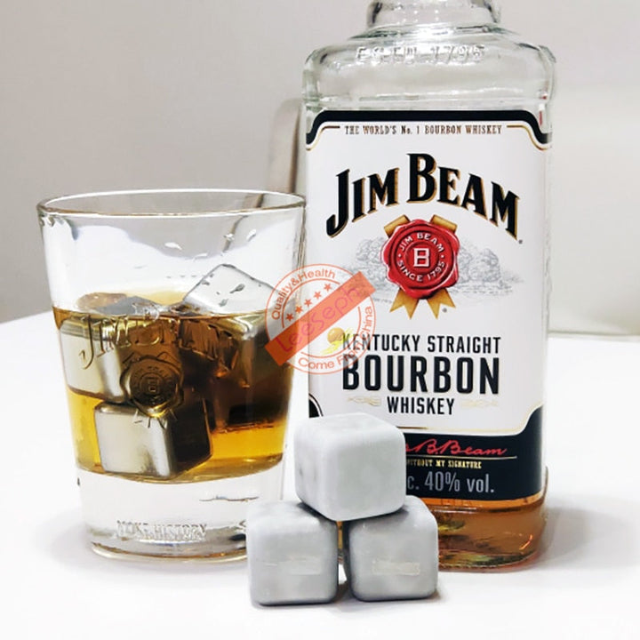 Stainless Steel Ice Cubes Reusable Chilling Stones for Whiskey Wine | Stornfield