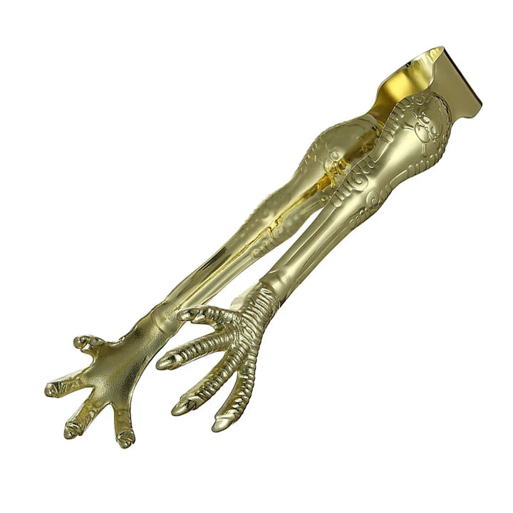 Talon Grip Stainless Steel Ice Tongs, Ice and Sugar Tongs for Bar and Kitchen | Stornfield