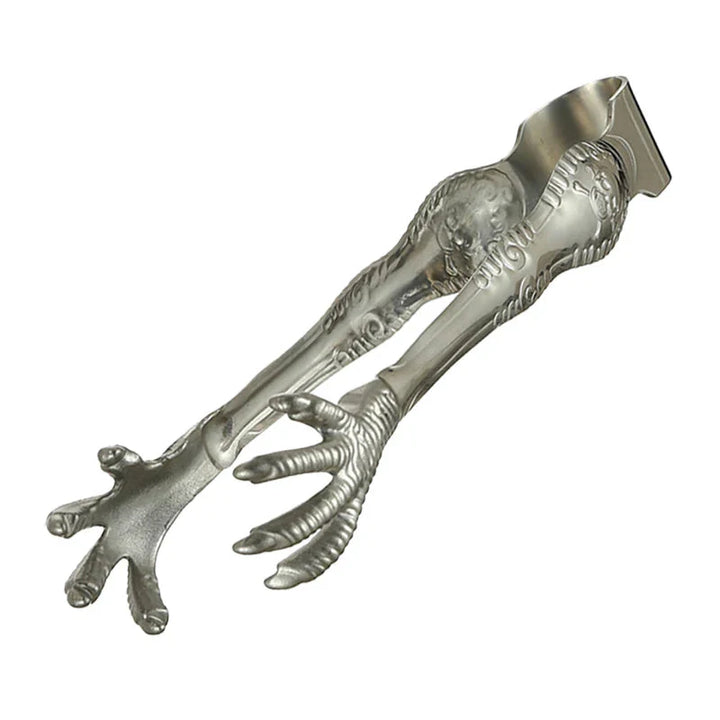 Talon Grip Stainless Steel Ice Tongs, Ice and Sugar Tongs for Bar and Kitchen | Stornfield
