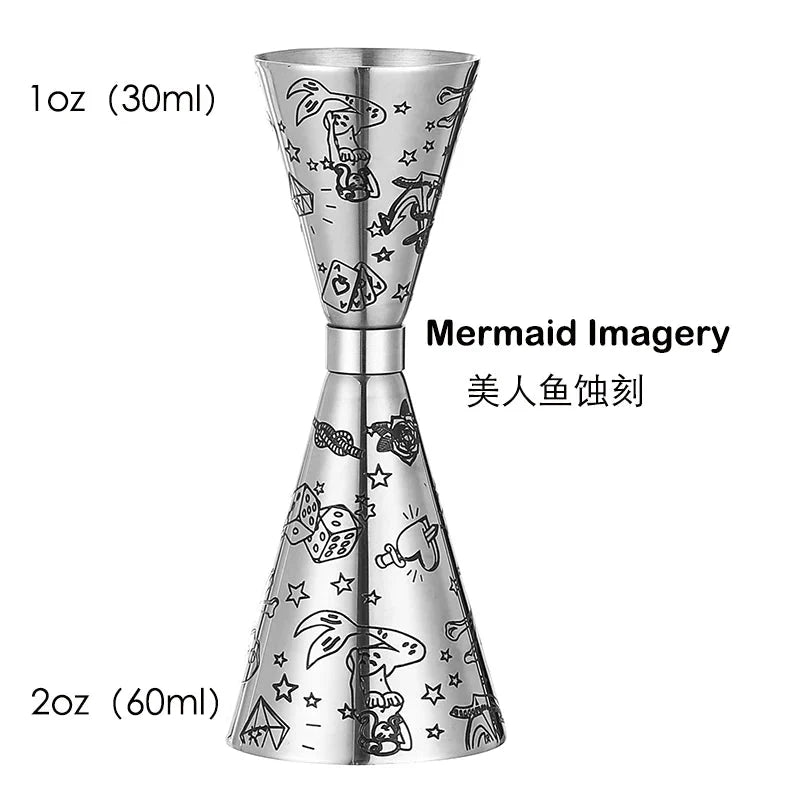 Stainless Steel Jigger Cocktail Jigger Bar Measures Bar Tools Bar Accessories | Stornfield