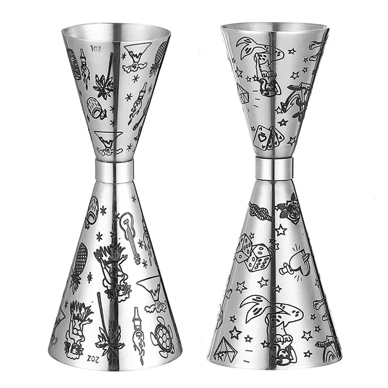 Stainless Steel Jigger Cocktail Jigger Bar Measures Bar Tools Bar Accessories | Stornfield