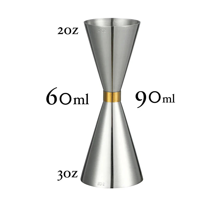 Stainless Steel Jigger Cocktail Jigger Bar Measures Bar Tools Bar Accessories | Stornfield