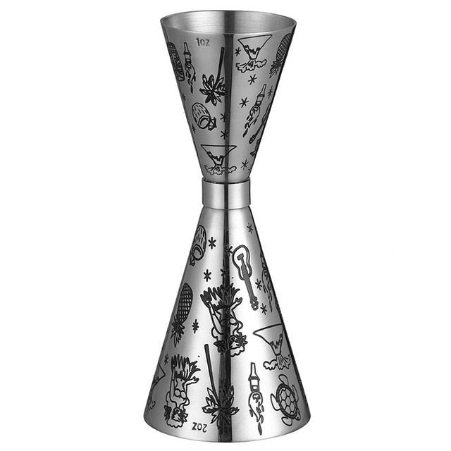 Stainless Steel Jigger Cocktail Measures Bar Tools Bar Accessory | Stornfield
