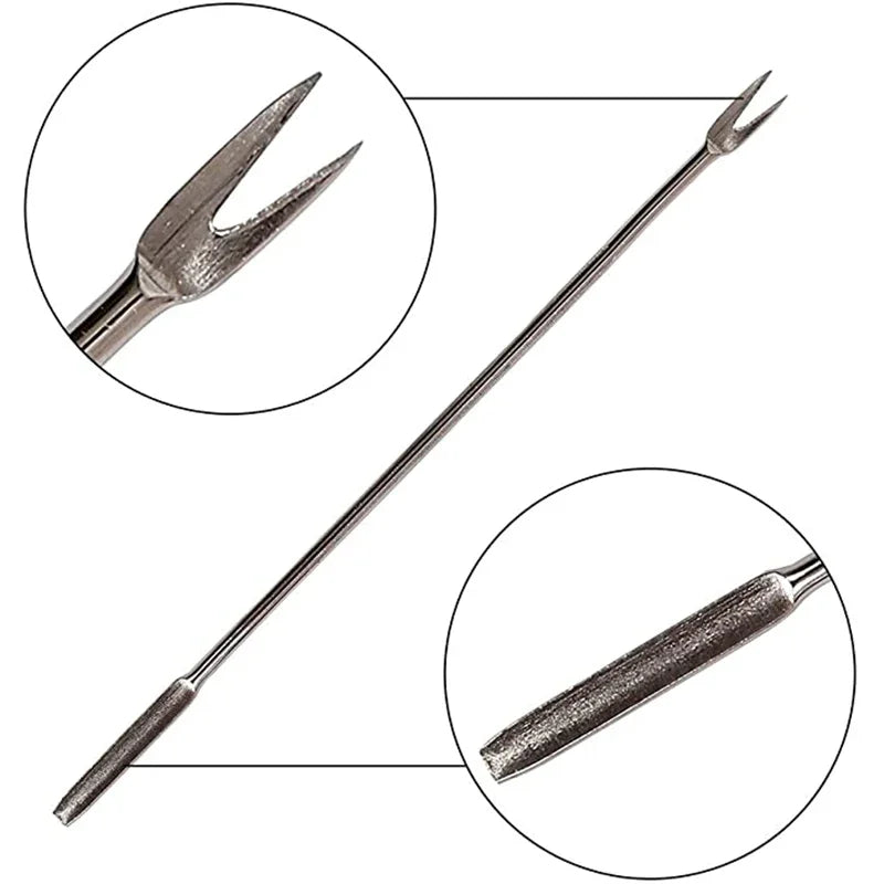 Stainless Steel Kitchen Tools Nut Crackers, Picks and Forks Seafood Tools | Stornfield