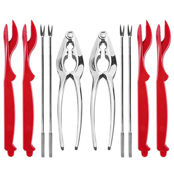 Stainless Steel Kitchen Tools Nut Crackers, Picks and Forks Seafood Tools | Stornfield
