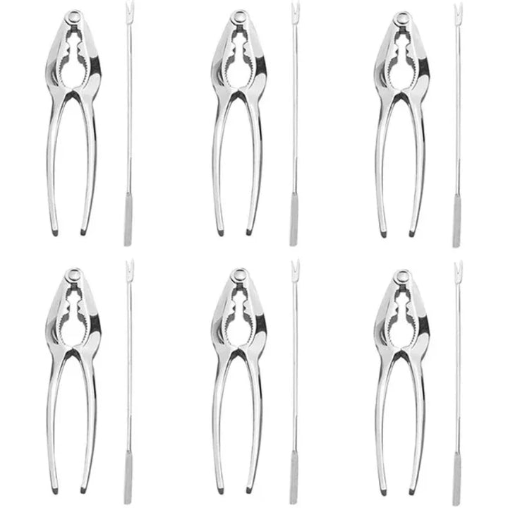 Stainless Steel Kitchen Tools Nut Crackers, Picks and Forks Seafood Tools | Stornfield