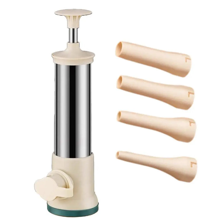 Stainless Steel Manual Filling Sausage Maker and Meat Stuffer Tool | Stornfield