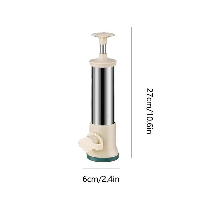 Manual Stainless Steel Sausage Stuffer with 4 Nozzles | Stornfield