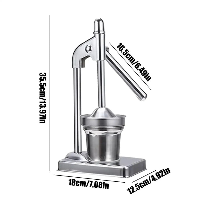 Manual Stainless Steel Citrus Juicer | Stornfield