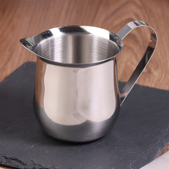 Stainless Steel Milk Frothing Pitcher Coffee Latte Art Measuring Cup | Stornfield
