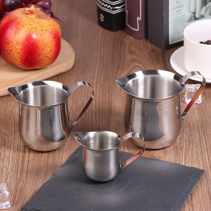 Stainless Steel Milk Frothing Pitcher Coffee Latte Art Measuring Cup | Stornfield