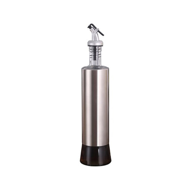 Stainless Steel Oil Bottle Glass Kitchen Cruet Storage Dispenser | Stornfield