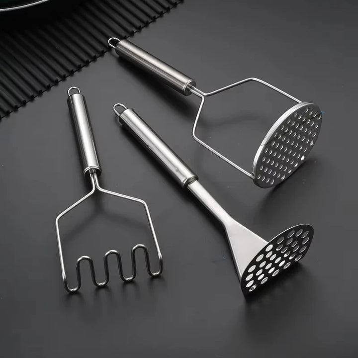 Stainless Steel Potato Masher Manual Fruit Vegetable Pressure Crusher | Stornfield
