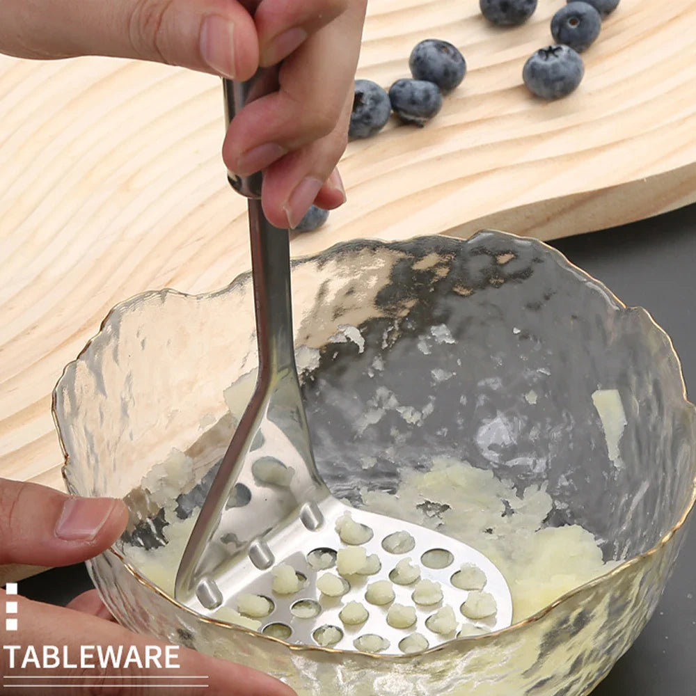Stainless Steel Potato Masher Manual Fruit Vegetable Pressure Crusher | Stornfield