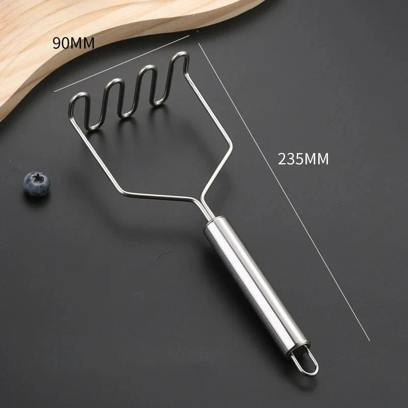 Stainless Steel Potato Masher Manual Fruit Vegetable Pressure Crusher | Stornfield