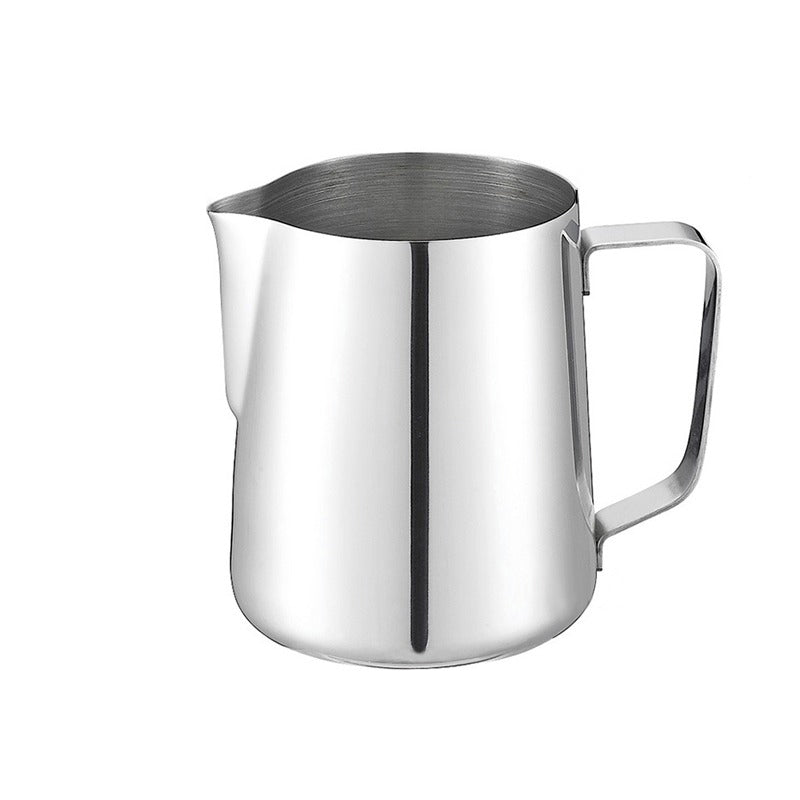 Stainless Steel Pull Flower Coffee Cup Cappuccino Cream Milk Foam Mug | Stornfield