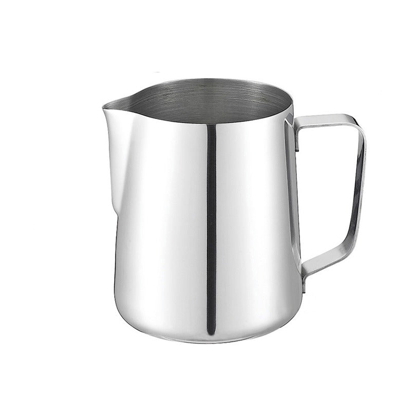 Stainless Steel Pull Flower Coffee Cup Cappuccino Cream Milk Foam Mug | Stornfield