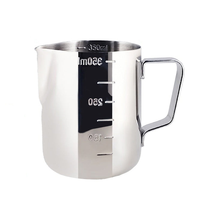 Stainless Steel Pull Flower Coffee Cup Cappuccino Cream Milk Foam Mug | Stornfield