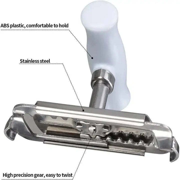 Stainless Steel Rotary Lids Off Jar Opener Adjustable Bottle Cap Opener | Stornfield