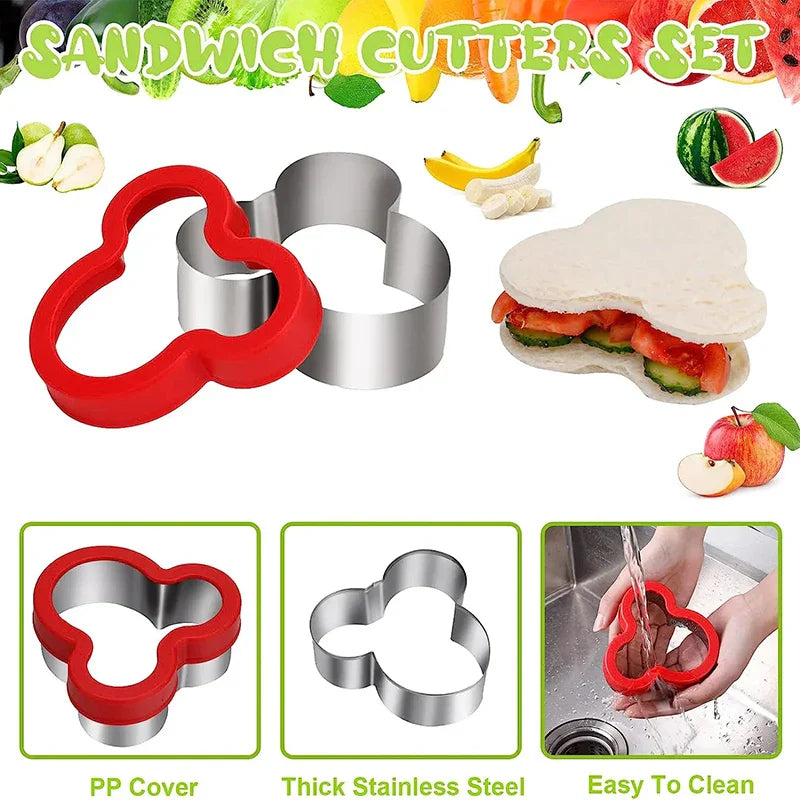 Stainless Steel Cookie Cutter Sandwich Cookie Cutter Food Mold | Stornfield
