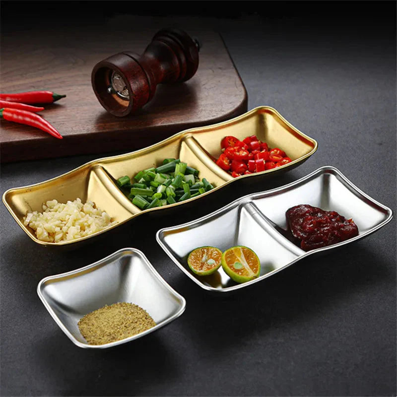 Stainless Steel Seasoning Dish Hot Pot Dipping Bowl Condiment Tray | Stornfield