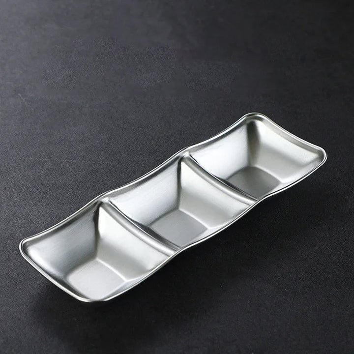 Stainless Steel Seasoning Dish Hot Pot Dipping Bowl Condiment Tray | Stornfield