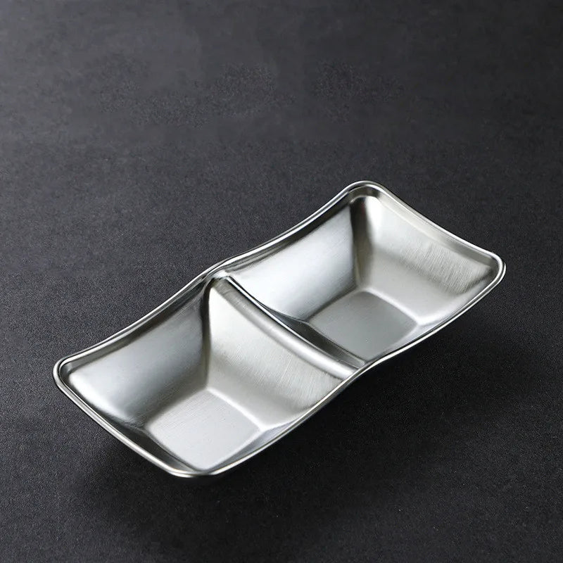Stainless Steel Seasoning Dish Hot Pot Dipping Bowl Condiment Tray | Stornfield