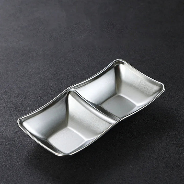 Stainless Steel Seasoning Dish Hot Pot Dipping Bowl Condiment Tray | Stornfield