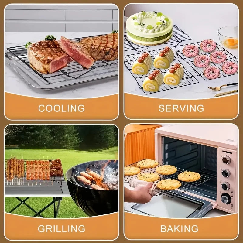 Stainless Steel Stackable Cooling Rack Nonstick Baking Cooling Grid | Stornfield