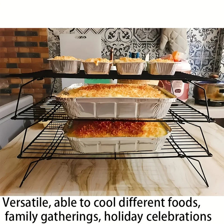Stainless Steel Stackable Cooling Rack Nonstick Baking Cooling Grid | Stornfield