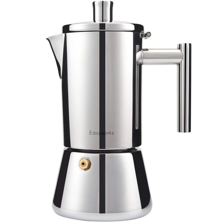 Stainless Steel Stovetop Espresso Maker Moka Pot Coffee Machine | Stornfield