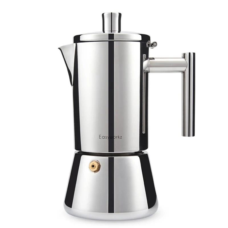 Stainless Steel Stovetop Espresso Maker Moka Pot Coffee Machine | Stornfield