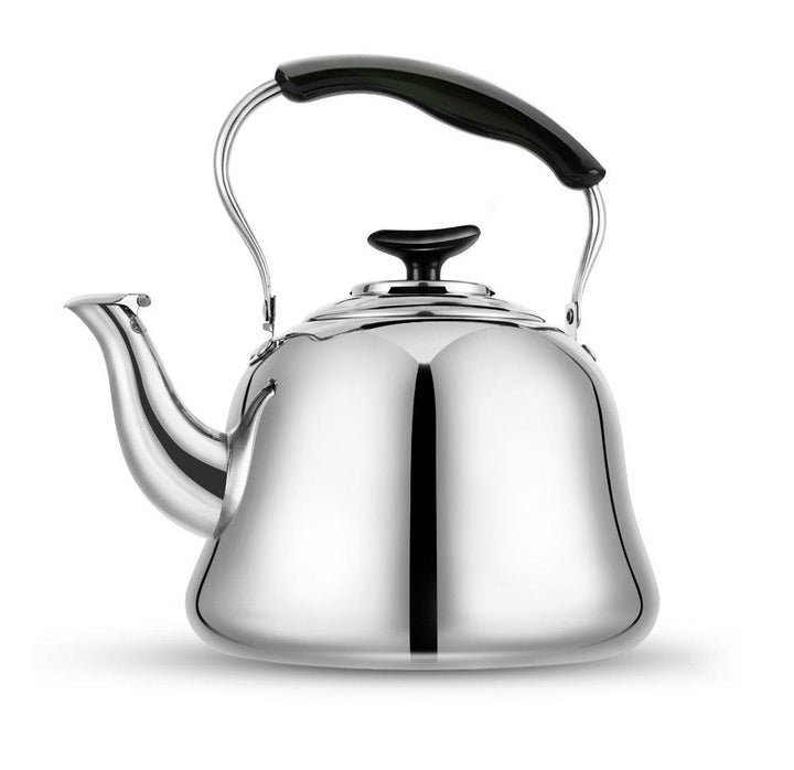 Stainless Steel Stovetop Teapot, Stainless Steel Whistling Stove Top Tea Kettle In Chrome | Stornfield
