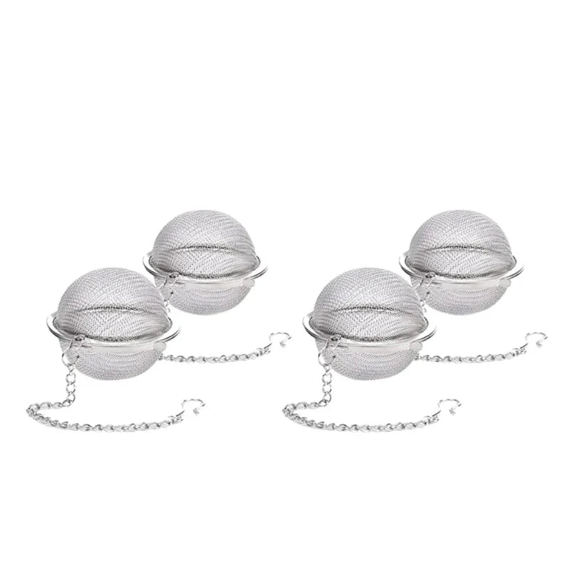 Stainless Steel Tea Ball Infuser Mesh Loose Tea Strainer with Chain | Stornfield